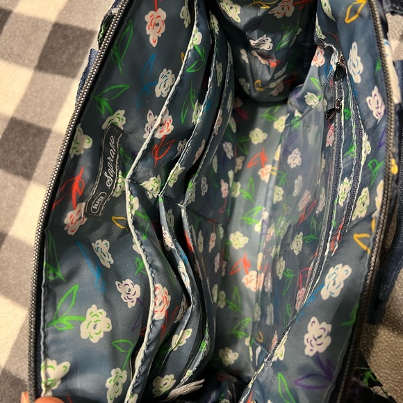 Lug Navy Floral Tote Bag - Picture 3 of 6